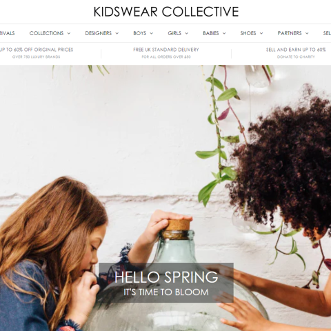 Kidswear Collective Website